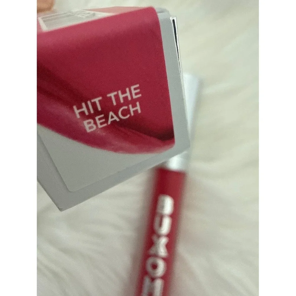 Buxom Full-On Plumping Lip Matte Hit The Beach Red Liquid Lipstick New
